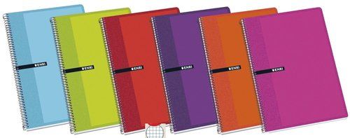 BLOC ENRI tapa DURA  Fº 80h CUADRIC.3x3