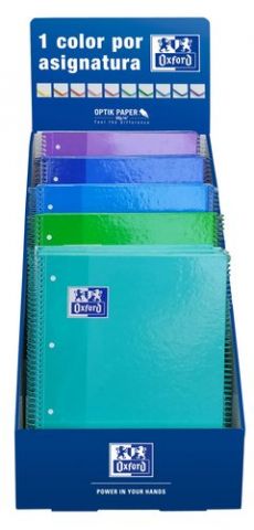 BLOC OXF. EU.BOOK 1 A4 80h CD.5 EXP.25