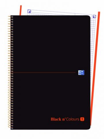 BLOC OXFORD BLACK N´COLORS EU.BOOK 1 micro.tapa PP