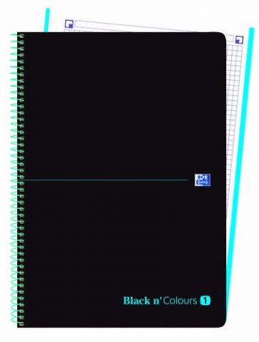BLOC OXFORD BLACK N´COLORS EU.BOOK 1 micro.tapa PP