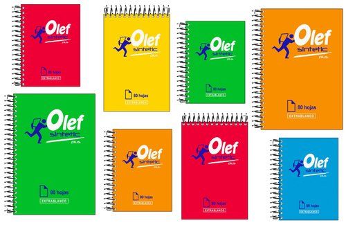 BLOC PP 12º 80h CD.4 COL.(6)