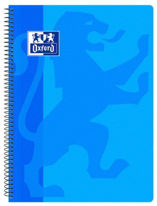 BLOC OXF.SCH.PP Fº 80h CD.4 AZUL TURQUE