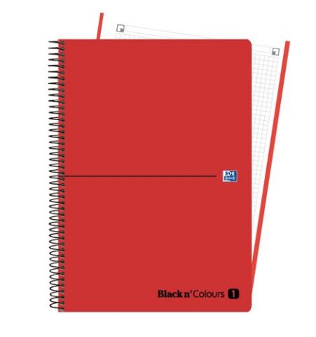 BLOC OXFORD BLACK N´COLORS EU.BOOK 1 micro.tapa PP