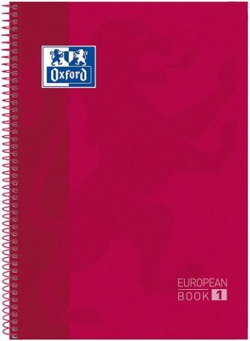 BLOC OXFORD SCHOOL EU.BOOK 1 micro.tapa EXTRA A4+