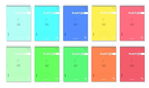 BLOC PACSA PLASTIPAC ZURDOS PP Fº 80h C