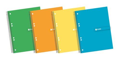 BLOC ENRI micro.tapa EXTRA A5+ 140h CUADRIC.5x5 60