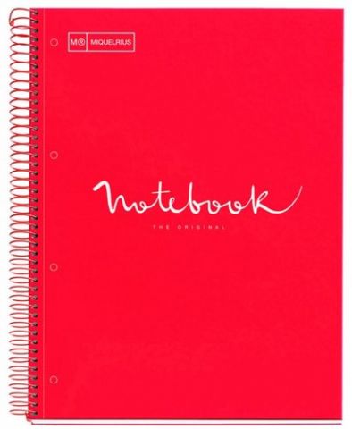 BLOC MIQUELRIUS EMOTIONS NOTEBOOK 1 micro.tapa EXT
