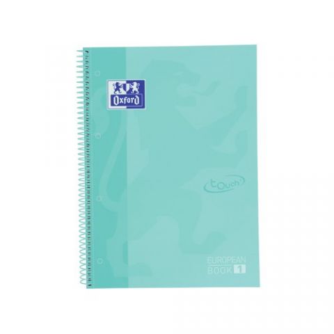 BLOC OXF. EU.BOOK 1 A4 80h CD.5 ICE MIN