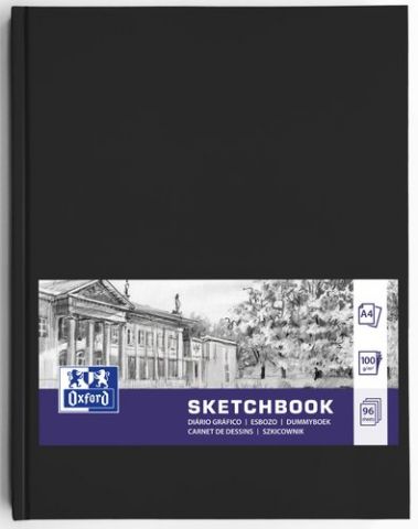 CUADERNO OXFORD ARTBOOKS ESBOZO (cosido) 100g 96h