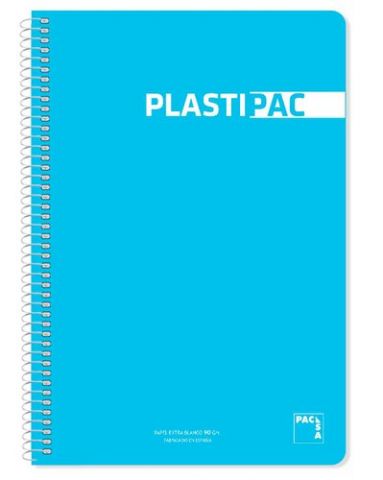 BLOC PACSA PLASTIPAC tapa PP Fº 80h CUADRIC.4x4 90