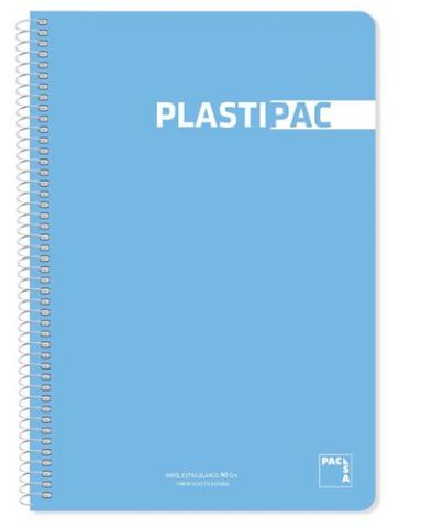 BLOC PACSA PLASTIPAC tapa PP Fº 80h CUADRIC.4x4 90