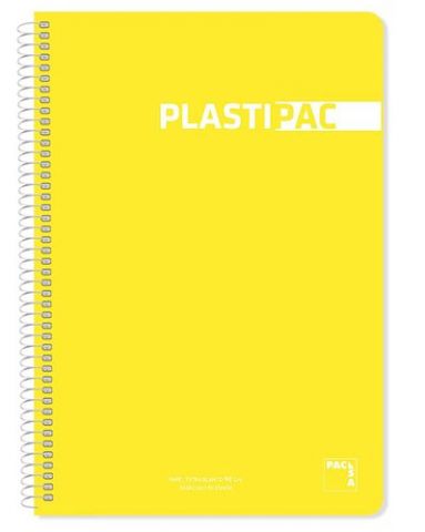BLOC PACSA PLASTIPAC tapa PP Fº 80h CUADRIC.4x4 90