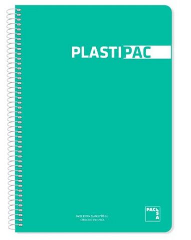 BLOC PACSA PLASTIPAC tapa PP Fº 80h CUADRIC.4x4 90