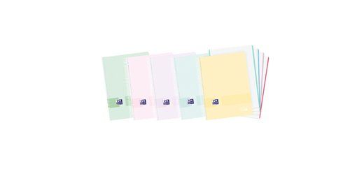 BLOC OXF. EU.BOOK 4 A6 120h CD.5 PASTEL