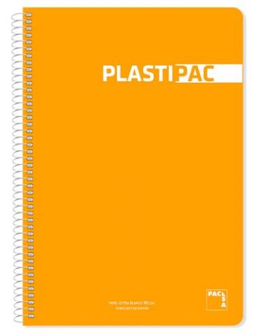 BLOC PACSA PLASTIPAC tapa PP Fº 80h CUADRIC.4x4 90