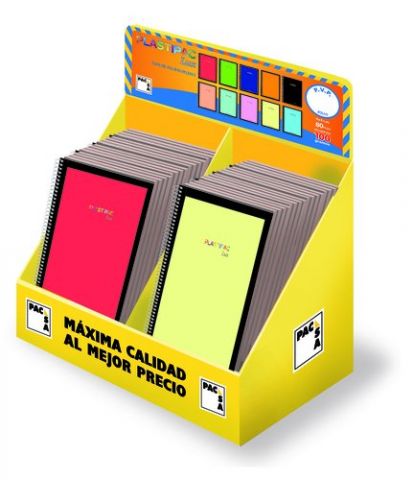 BLOC PACSA PLASTIPAC LUX tapa PP Fº 80h CUADRIC.4x