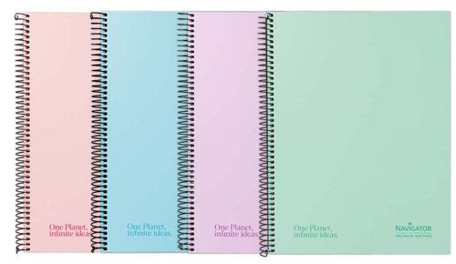 BLOC NAVIGATOR A4 120h CD.5 PASTEL SURTI