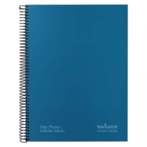 BLOC NAVIGATOR A4 120h CD.5 AZUL