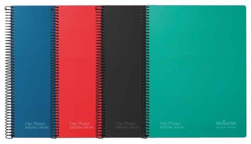 BLOC NAVIGATOR A4 80h CD.4 SURTIDO