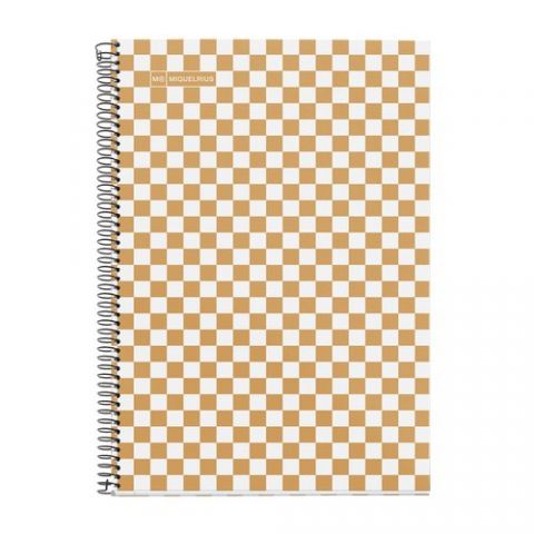 BLOC MIQUELRIUS tapa DURA Fº 80h 90g CUADRIC.4x4 D