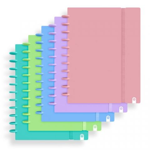 BLOC CARCHIVO INGENIOX PASTEL tapa PP FOAM A4 80h