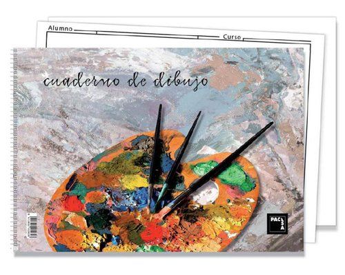 BLOC DE DIBUJO PACSA PINCEL CON ESPIRAL LISO 230x3