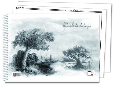 BLOC DIBUJO PACSA Fº PROL. 2TAL 140g