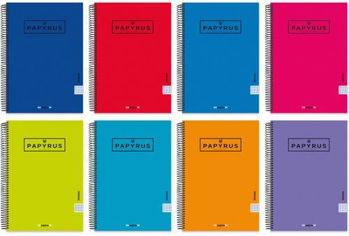 BLOC PAPYRUS UNICLAS tapa EXTRA Fº 80h PAUTA 3.5 9