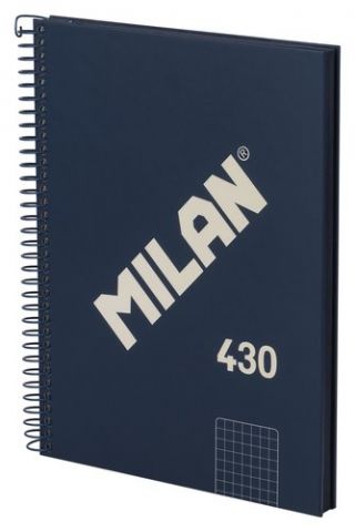 BLOC MILAN 430 since 1918 tapa EXTRA A5 80h CUADRI