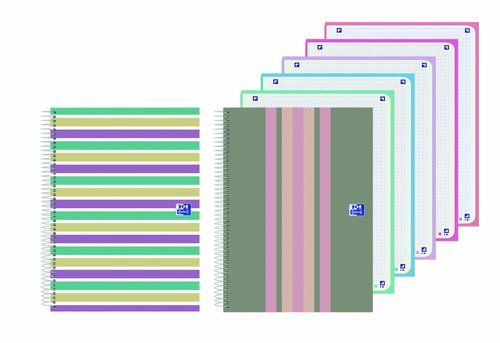 BLOC OXFORD EU.BOOK 5 SEPARADORES micro.tapa EXTRA