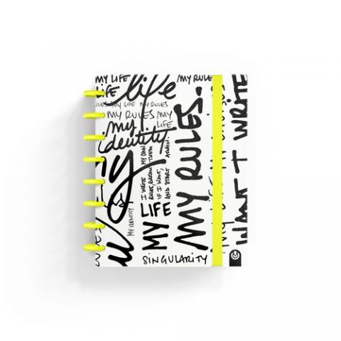 BLOC CARCHIVO INGENIOX EDIT MY LIFE tapa PP A5 80h