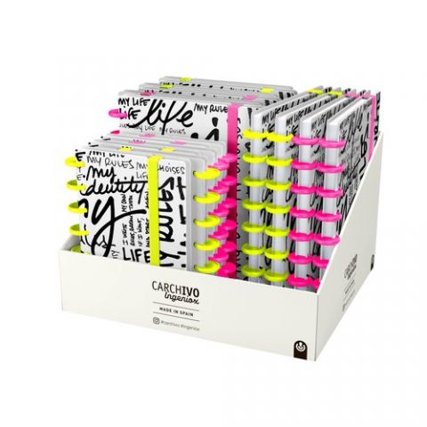 BLOC CARCHIVO INGENIOX EDIT MY LIFE tapa PP SURTID