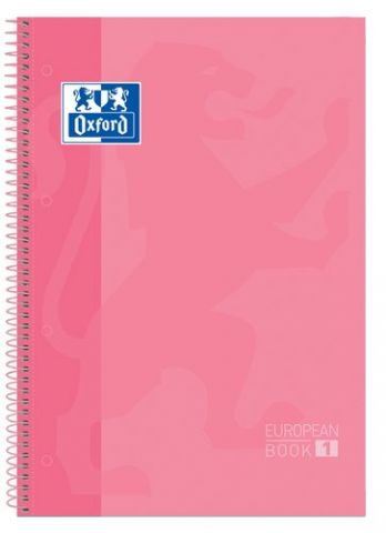 BLOC OXF. EU.BOOK 1 A4 80h CD.5 ROSA