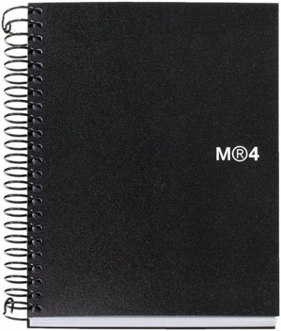 BLOC MR NB-4 mic.PP A6 140h CD.5 NEGRO