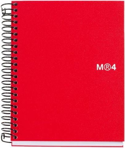 BLOC MR NB-4 mic.PP A7 100h CD.5 ROJO