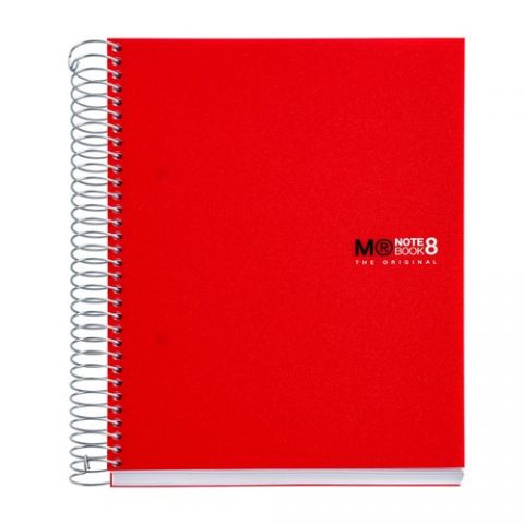 BLOC MR NB-8 mic.PP A5 200h CD.5 ROJO