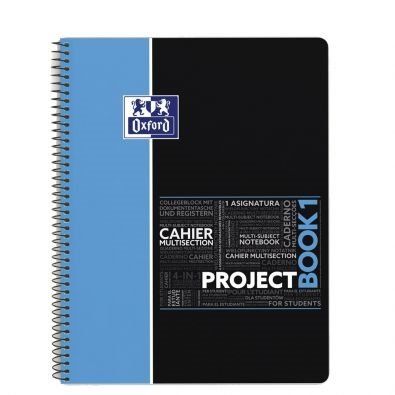 BLOC OXFORD STUDENT PROJECTBOOK 1 micro.tapa PP A4