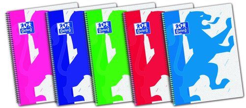 BLOC OXFORD SCHOOL POWERFUL tapa PP Fº 80h CUADRIC