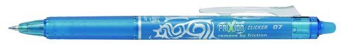 BOLIGRAFO BORR. PILOT FRIXION CLICKER 0,7 AZUL CLA