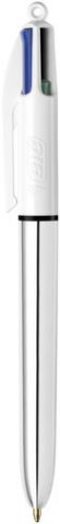 BOLIGRAFO 4 COL.BIC SHINE SILVER