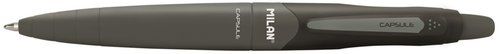 BOLIGRAFO MILAN RETRACTIL CAPSULE BALLPEN NEGRO