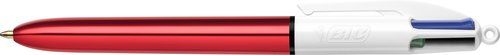BOLIGRAFO  4 COL.BIC SHINE RED