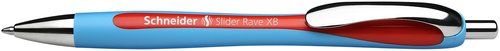 BOLIGRAFO SCHNEIDER SLIDER RAVE XB ROJO