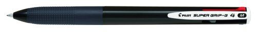 BOLIGRAFO 4 COL.PILOT SUPERGRIP G NEGRO