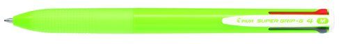 BOLIGRAFO 4 COL.PILOT SUPERGRIG G VERDE