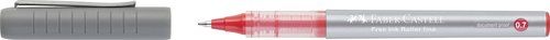 ROLLER T.LIQ. FABER-CASTELL FREE INK 0,7 ROJO