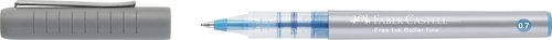 ROLLER T.LIQ. FABER-CASTELL FREE INK 0,7 AZUL CIEL