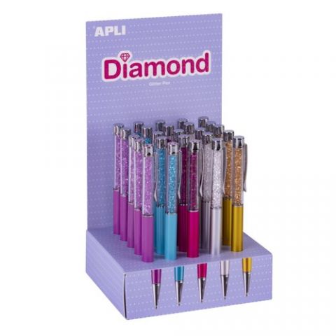 BOLIGRAFO APLI DIAMOND EXP.25