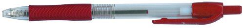 BOLIGRAFO DISNAK RETRACTIL 201 GRIP ROJO