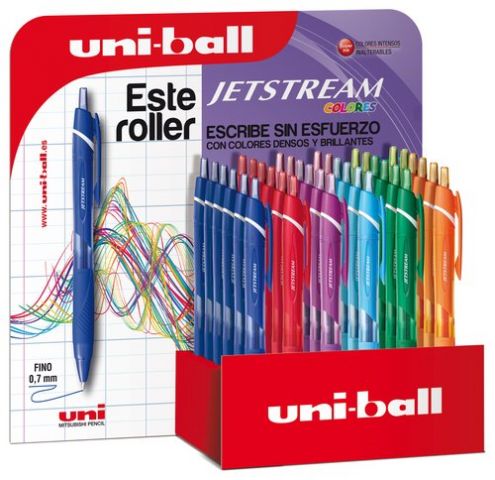 BOLIG.UNI JETSTREAM COLORES 0,7 EXP. 36